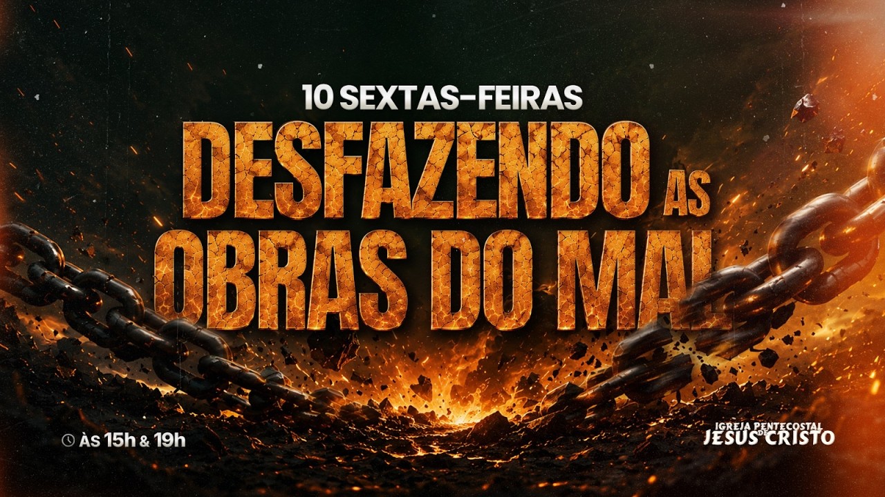 CULTO AO VIVO | DESFAZENDO AS OBRAS DO MAL | 06/09/2026 | Tarde | @IPJCOFICIAL