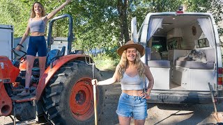 DITCHING VAN LIFE for FARM LIFE (full tour)