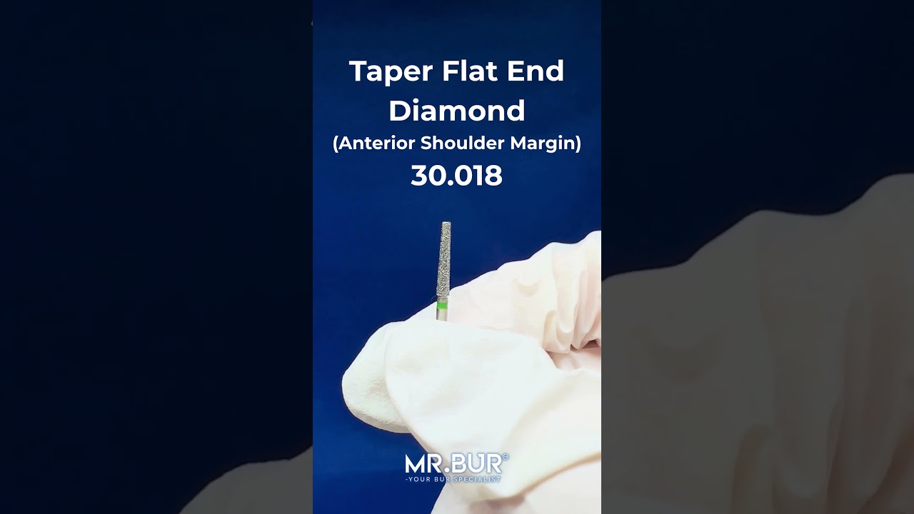 Taper Flat End Bur | Diamond Dental Bur