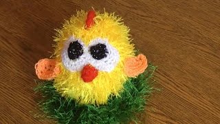 Вяжем крючком цыплёнка Вяжем крючком цыплёнка