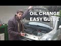 How to Change Engine Oil And Filters on a Daihatsu Sirion/החלפת שמן מנוע ופילטרים לסיריון