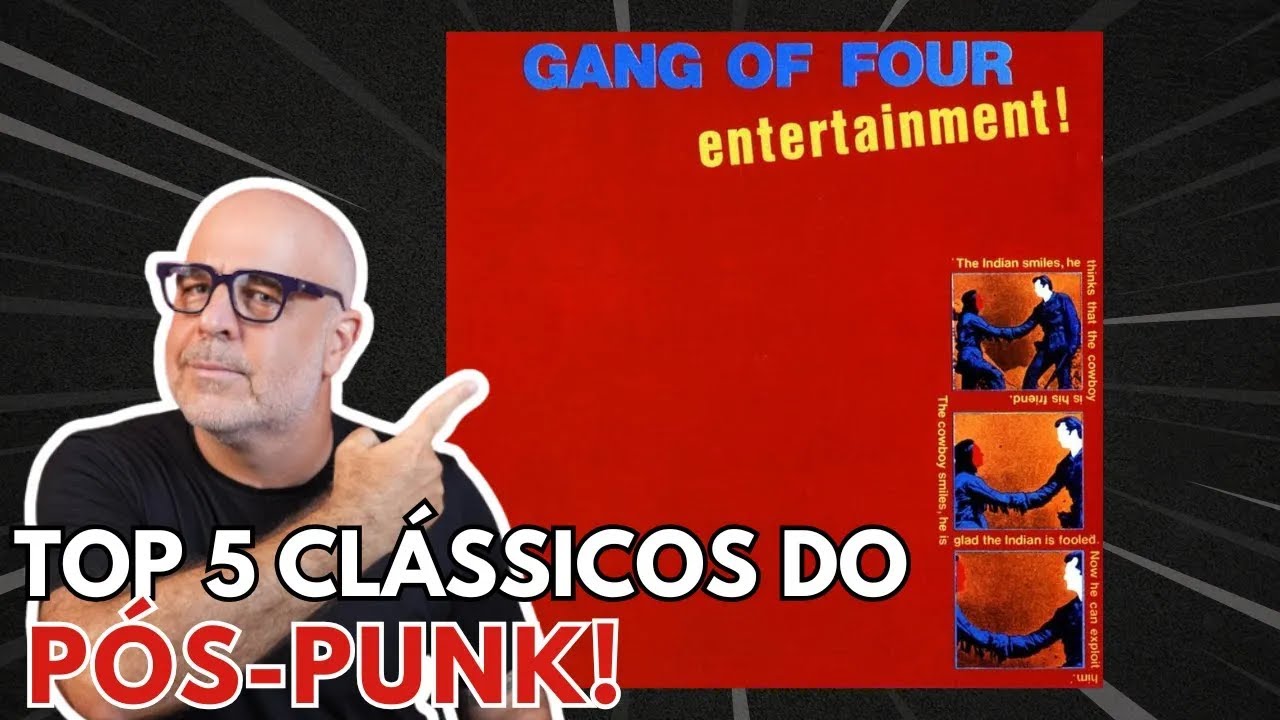 Top 5 discos clássicos do pós-punk: tem Joy Division, Public Image, Gang of Four e mais!
