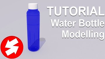 How to Model Water Bottle - Sketchup Tutorial