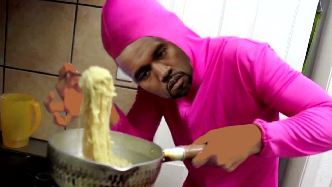 Pink Guy Cooks Stir Fry And Raps Lyrics KANYE WEST COOKS RAMEN AND RAPS (Pink Guy cover by AI Kanye) - YouTube