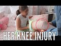 Hallie Injures Her Knee and Can&#39;t Continue Practice | Will Her Injury Stop Her Progress?