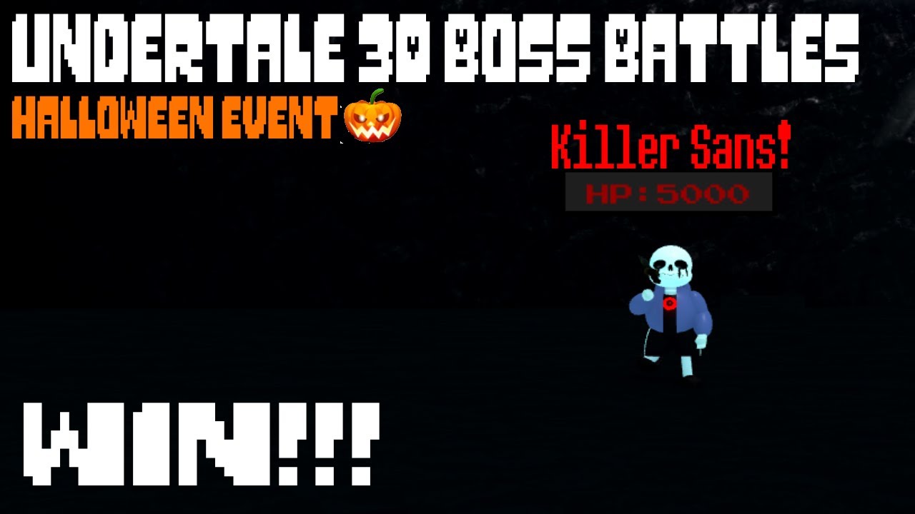 Beat Killer Sans! - Roblox