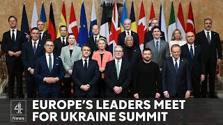 Thumbnail for Europe's leaders meet in UK to talk Ukraine - Russia peace