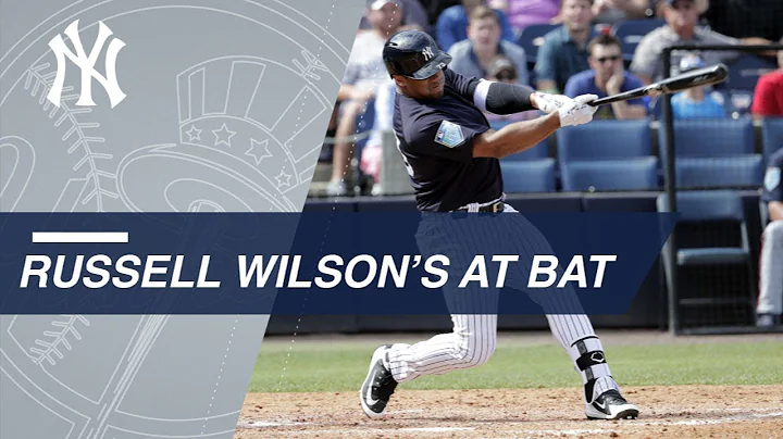 Russell Wilson bats for first time in Spring Training - DayDayNews