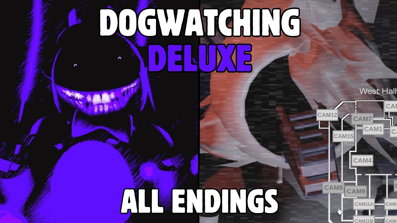 Roblox FNAF Dogwatching DELUXE (All Endings)- Full Walkthrough (Secrets ...