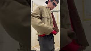 1980s Katharine Hamnett Padded Military Cargo Bomber