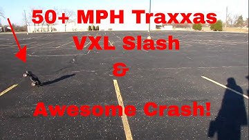 Traxxas Slash VXL 2wd Speed Test With  Race Gearing