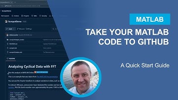 Zet je MATLAB-code op GitHub