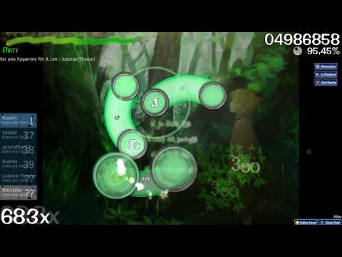 Let's Osu! #45 Kaganine Rin & Len - Jutenija [Hard]