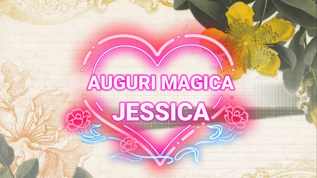 Buon Compleanno Maestra Jessica