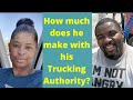 How Much Does He Make with his Trucking Authority??