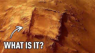 Square Structure on Mars: Is It a Sign of Intelligent Life?