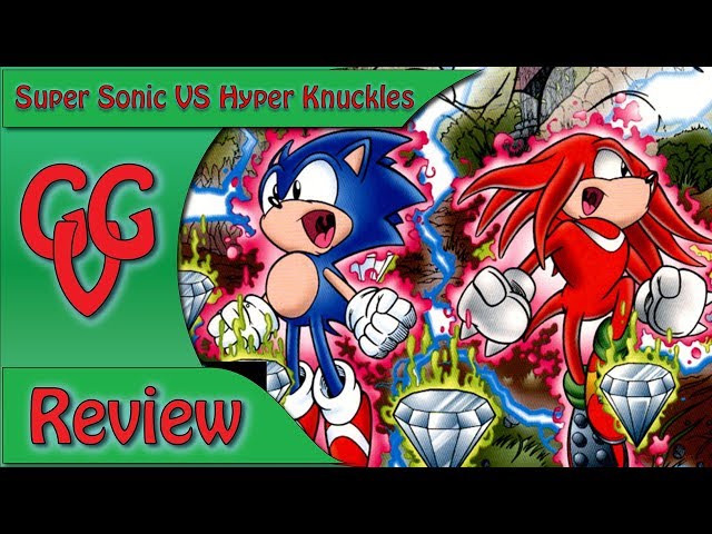 Hedgehogs Can't Swim: Super Sonic vs. Hyper Knuckles