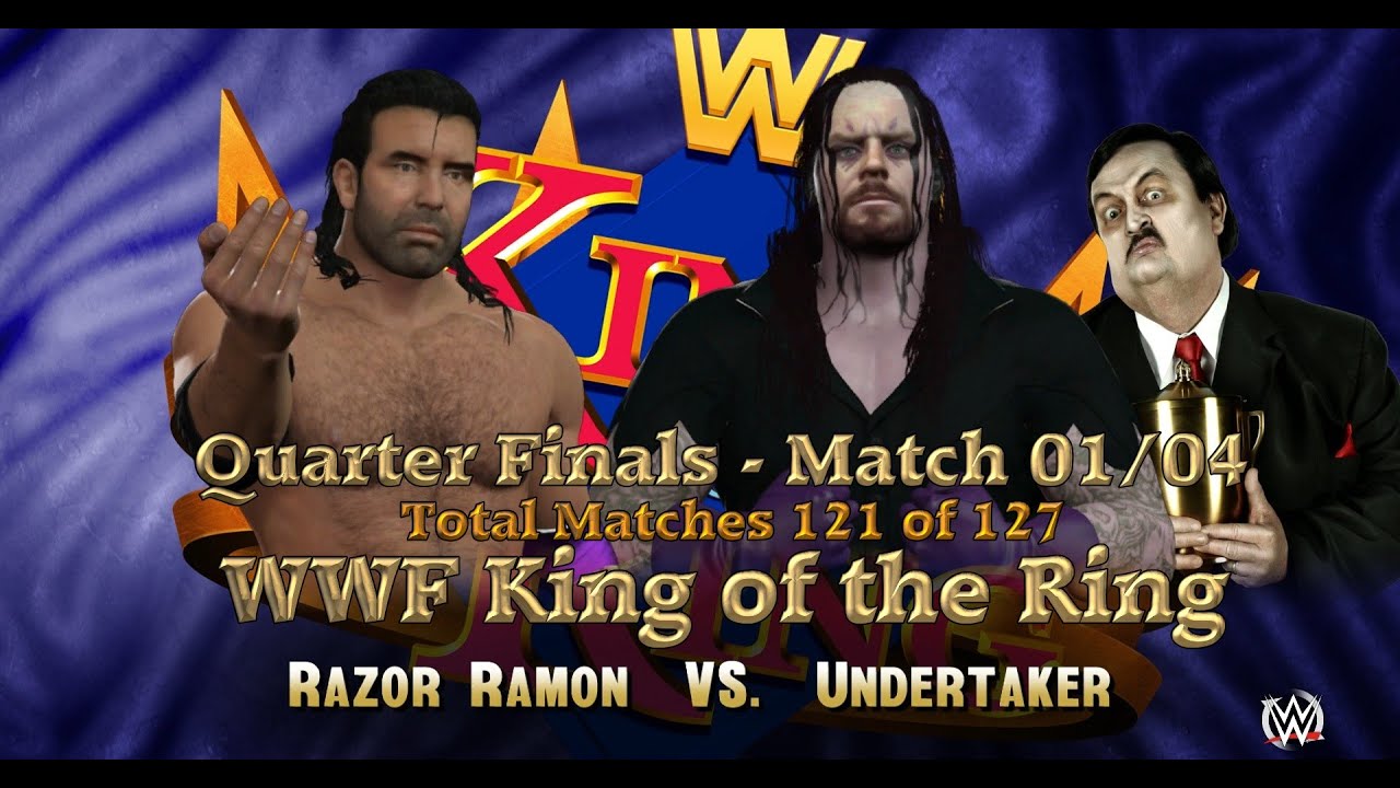 Undertaker Vs Razor Ramon WWF KING OF THE RING: Quarter Finals | Match 121 | Razor Ramon VS The ...