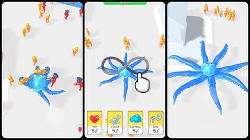 Tentacles Attack Mobile Game | Gameplay Android & Apk
