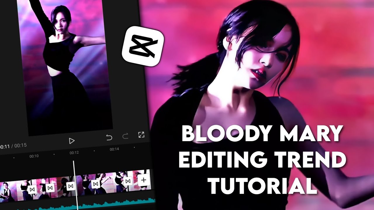 Bloody Mary editing trend tutorial capcut tutorial YouTube