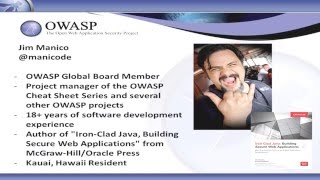Jim Manico on OWASP Proactive Controls