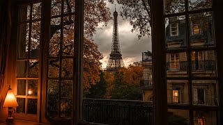 Download lagu Relaxing Evening Fall Rain In Paris🍂🌧️Calm Rain Ambience For Reading, Sleeping, Etc.