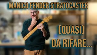 LAB - Manico Fender Stratocaster (quasi) da rifare... screenshot 4