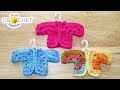 Miniature Sweater Ornaments - Crochet Pattern & Tutorial