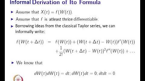 Ito formula and its variants