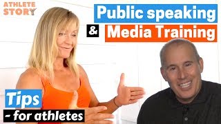 Media training and public speaking tips for athletes ft media training expert TJ Walker