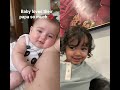 Baby’s Cutest Reaction Ever 😂 | Wait for the End #baby #ytshorts #shorts