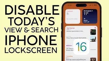 How to Disable Today