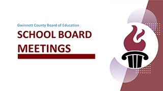 GCPS Board Meeting January 21, 2021