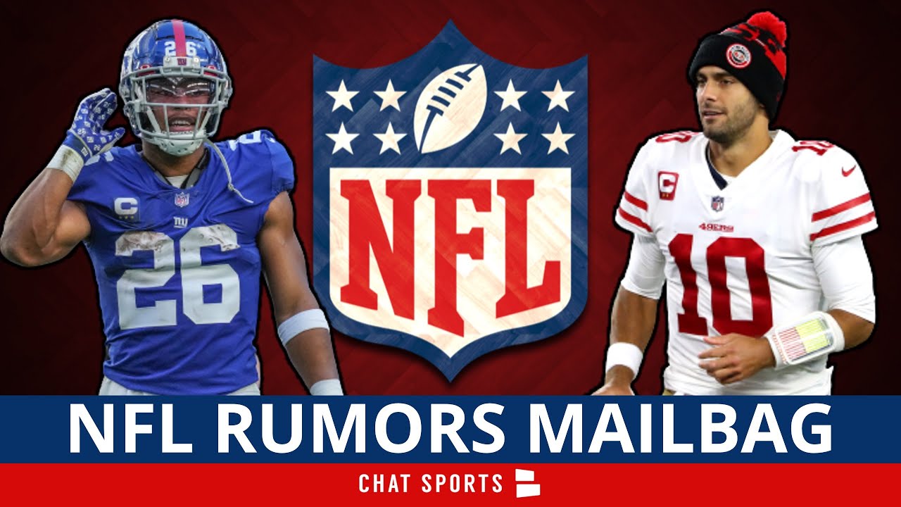 NFL Trade Rumors Mailbag: Saquon Barkley, Jimmy Garoppolo, Andre Dillard, DK Metcalf, Baker Mayfield