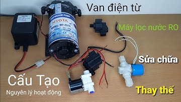 Cách kiểm tra sửa chữa và thay thế van điện từ của máy lọc nước RO, Nguyên lý hoạt động van điện từ