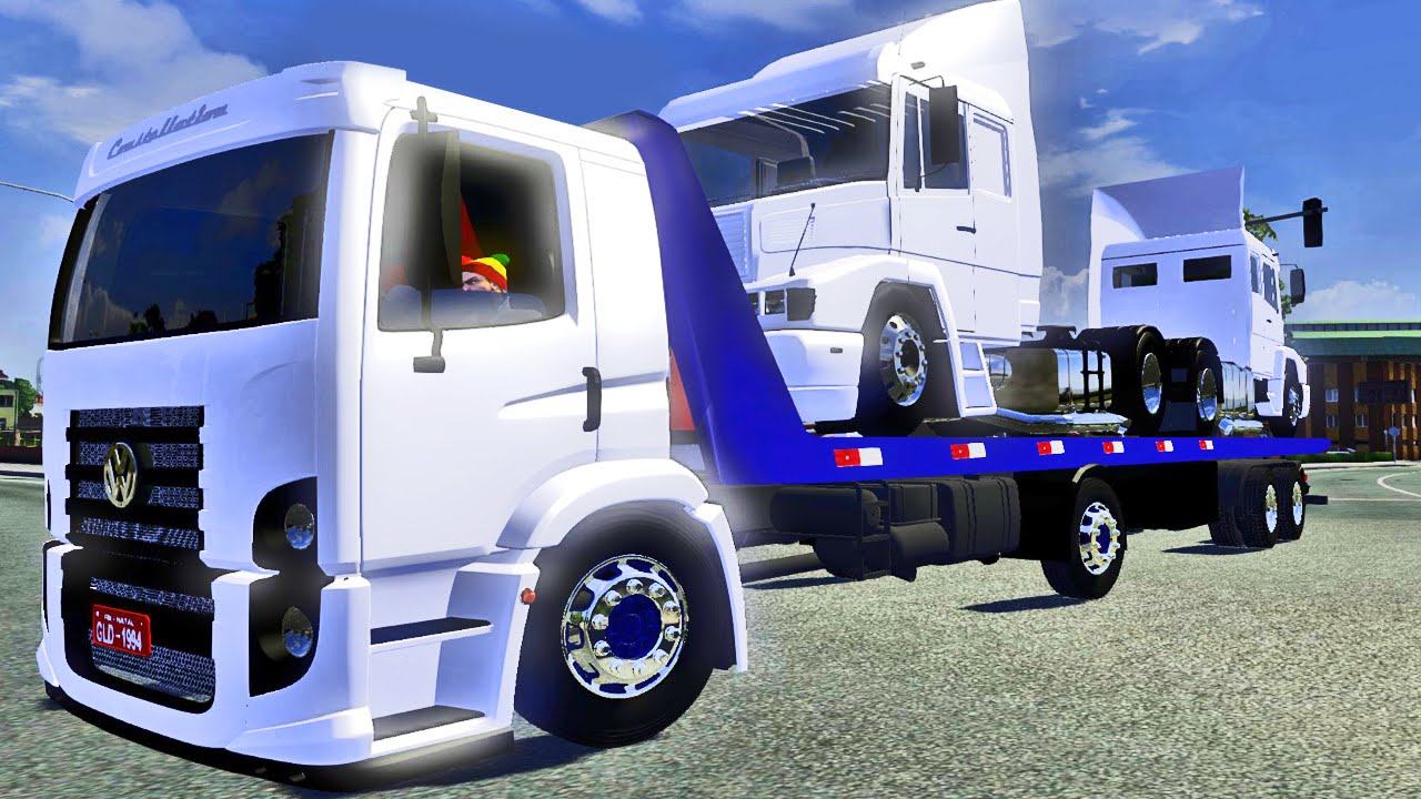 Caminhão De Verdura Arqueado - Euro Truck Simulator 2 + Logitech G27 