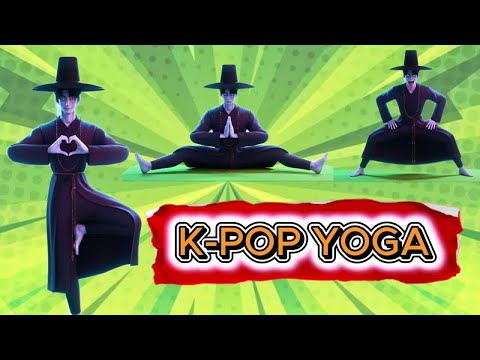 Demon Hunters Does KIDS YOGA! 😱 12-Min Bedtime Giggle Flow with Saja Boys Star