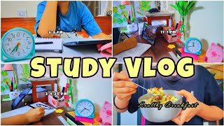 Study Vlog 📚| A Productive Day In My Life 📚| Study More