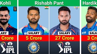 Information Indian Cricketers IPL vs BCCI Contracts – Salary Comparison Update