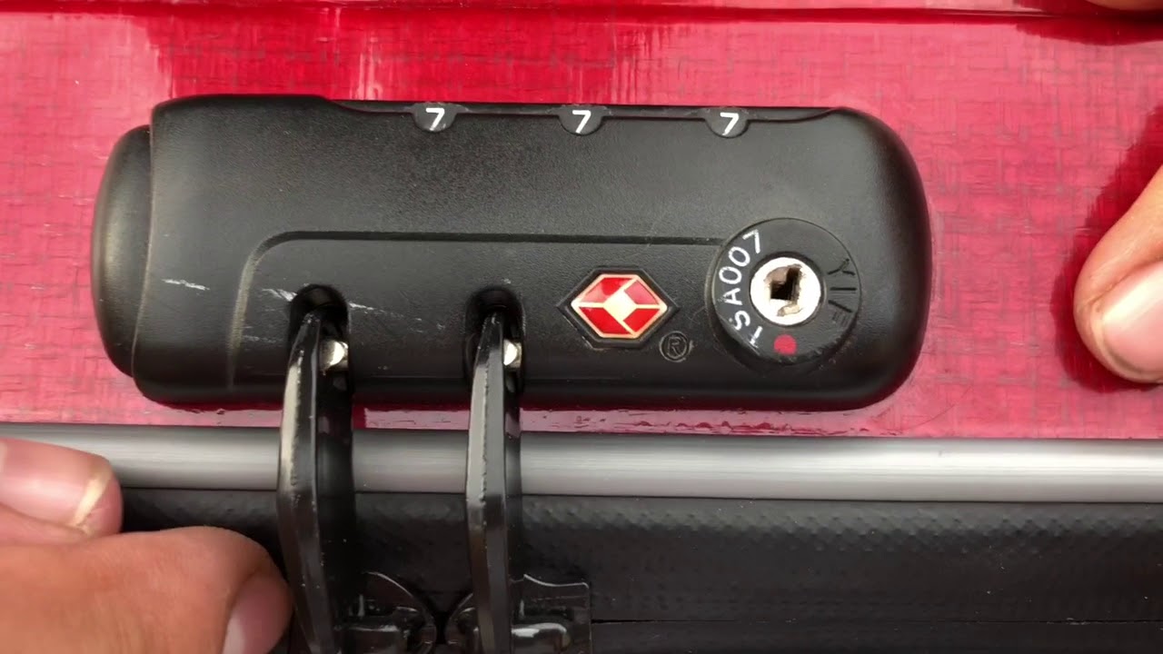 How to Reset a Samsonite 3-Digit, Built-in Combination Lock | All Getaways