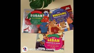 Buku Cerita Anak Bilingual Fabel Pembentuk Karakter Impian Panda Tupai Lebah Sendirian Beruang Antre Rubah Berubah