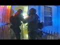 Bodycam Footage of SWAT Officer Shooting Armed Man During Narcotics investigation