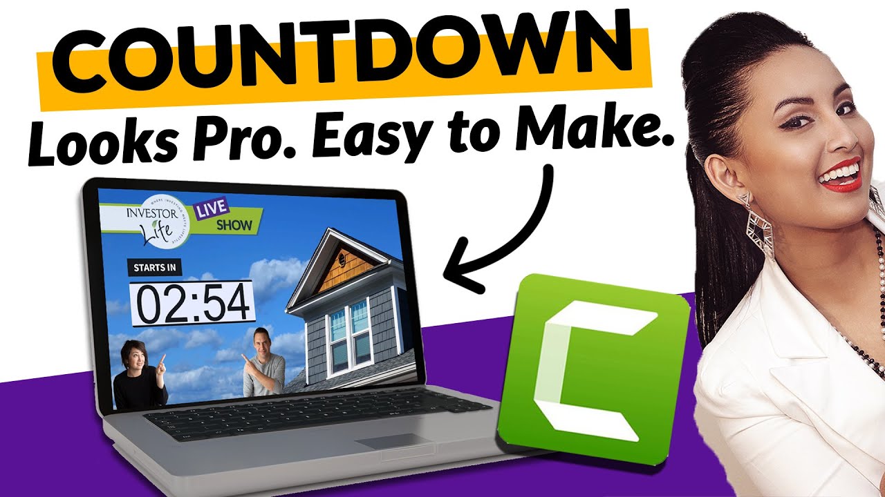 Create countdown timer video for live stream by Endru99