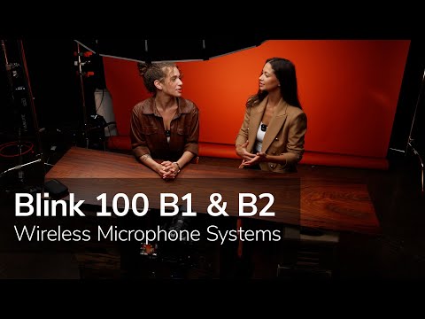 Saramonic Blink 100 B1 & B2 Ultra-Portable Clip-On Wireless Mic Systems for Cameras & Mobile