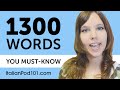 1300 Words Every Italian Beginner Must Know