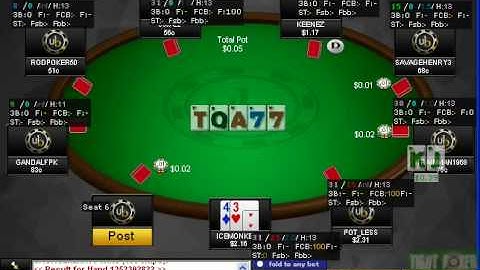 TightPoker.com - Cash Game Strategy Video - Video 1 @ 2nl - Part 2 of 2