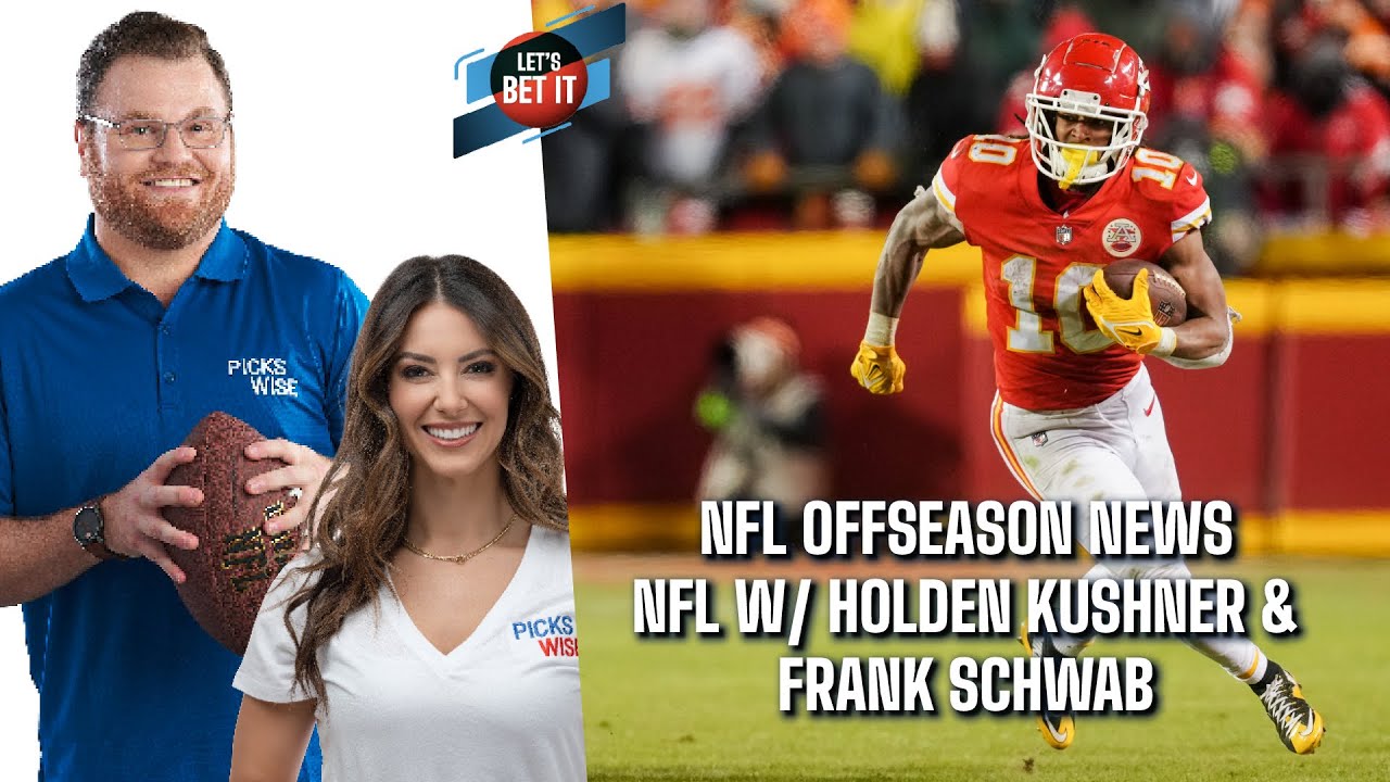 Let's Bet It: Feb 7th - NFL Offseason News, NFL w/ Holden Kushner & NFL w/  Frank Schwab! 