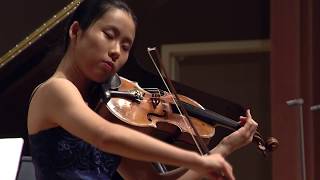 Risa Hokamura, violin | Bach: Violin Sonata No. 1 in G minor