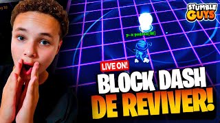 😀 STUMBLE GUYS AO VIVO 😉 BLOCK DASH REVIVER 🤩 LIVE ON! 🥰