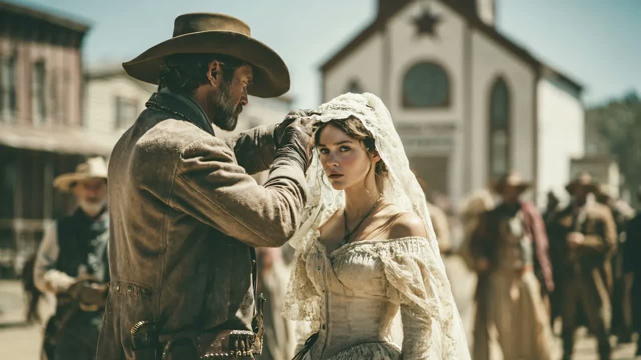 “Just Send Me Away,” The Rejected Bride Whispered—Until The Stranger Cowboy Lifted Her Veil…